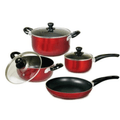 7-Piece Aluminum Non-Stick Cookware Set
