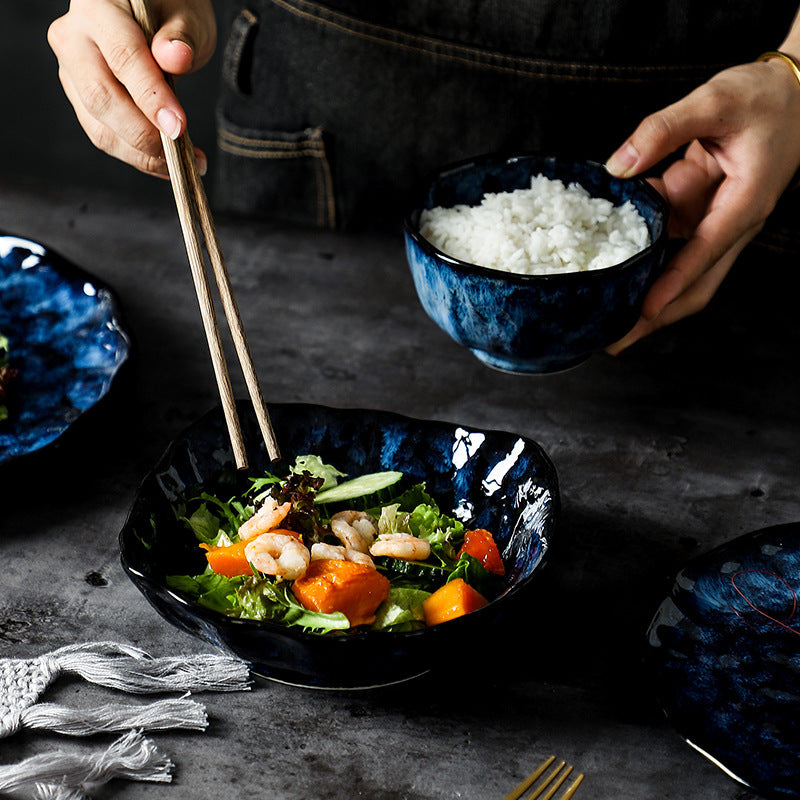 Enchanted Midnight Blue Tableware Set