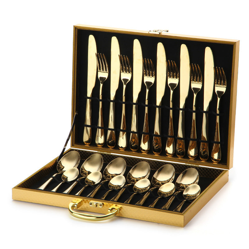 Golden Western Household Cutlery Set