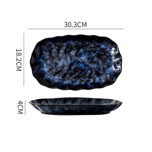 Enchanted Midnight Blue Tableware Set