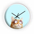 Cat is Always Right Wall clock