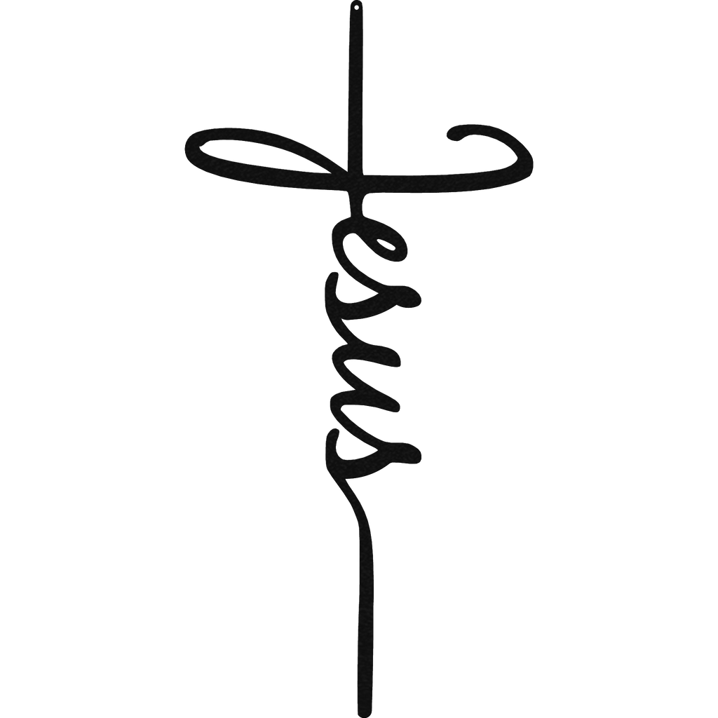 Jesus Cross - Metal Wall Art
