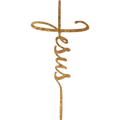 Jesus Cross - Metal Wall Art