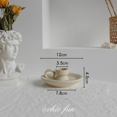 Simplicity Ceramic Vase Dry Flower Arrangement Home Decoration