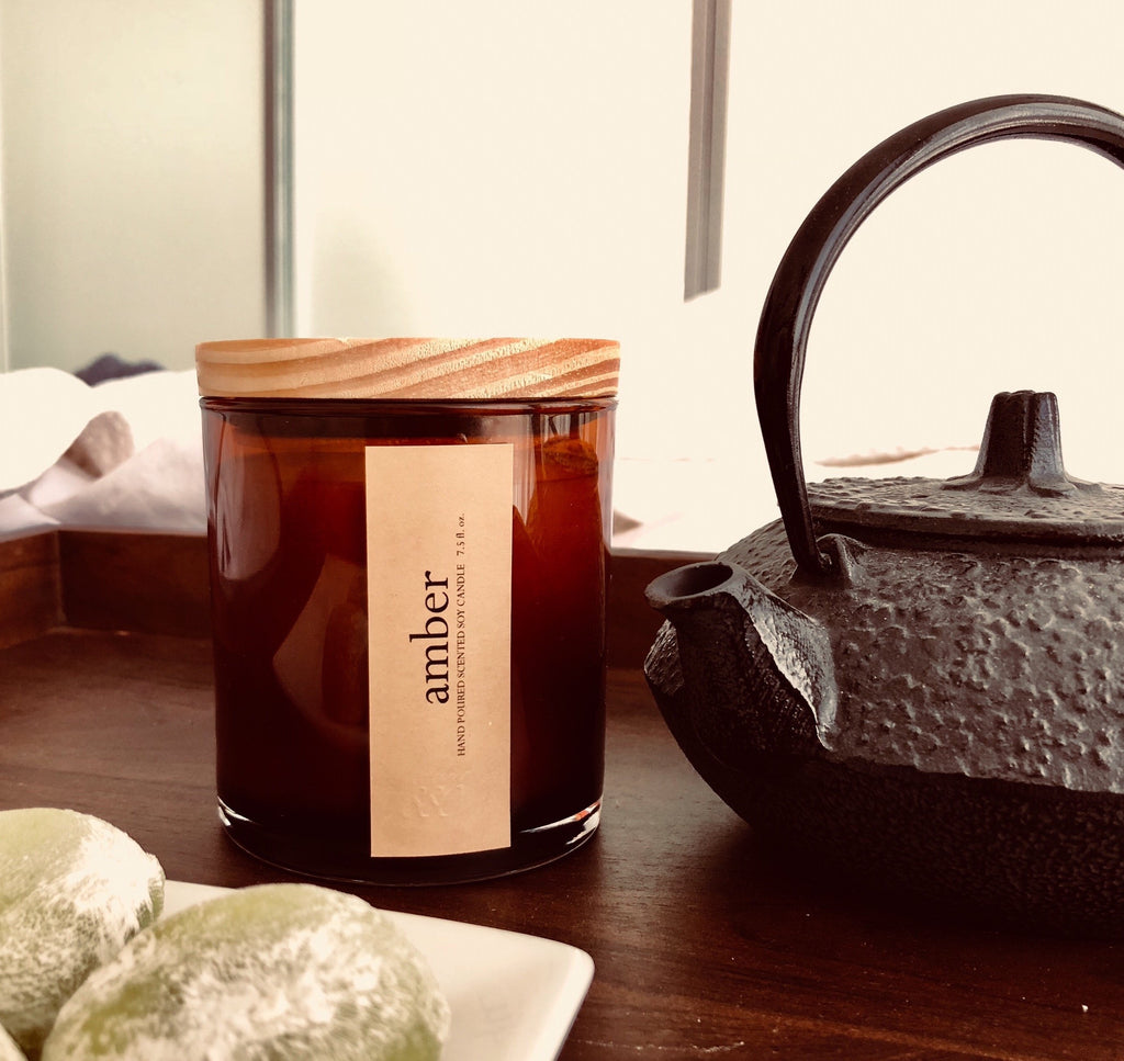 Amber Scented Candle