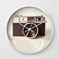 Vintage Camera Wall Clock