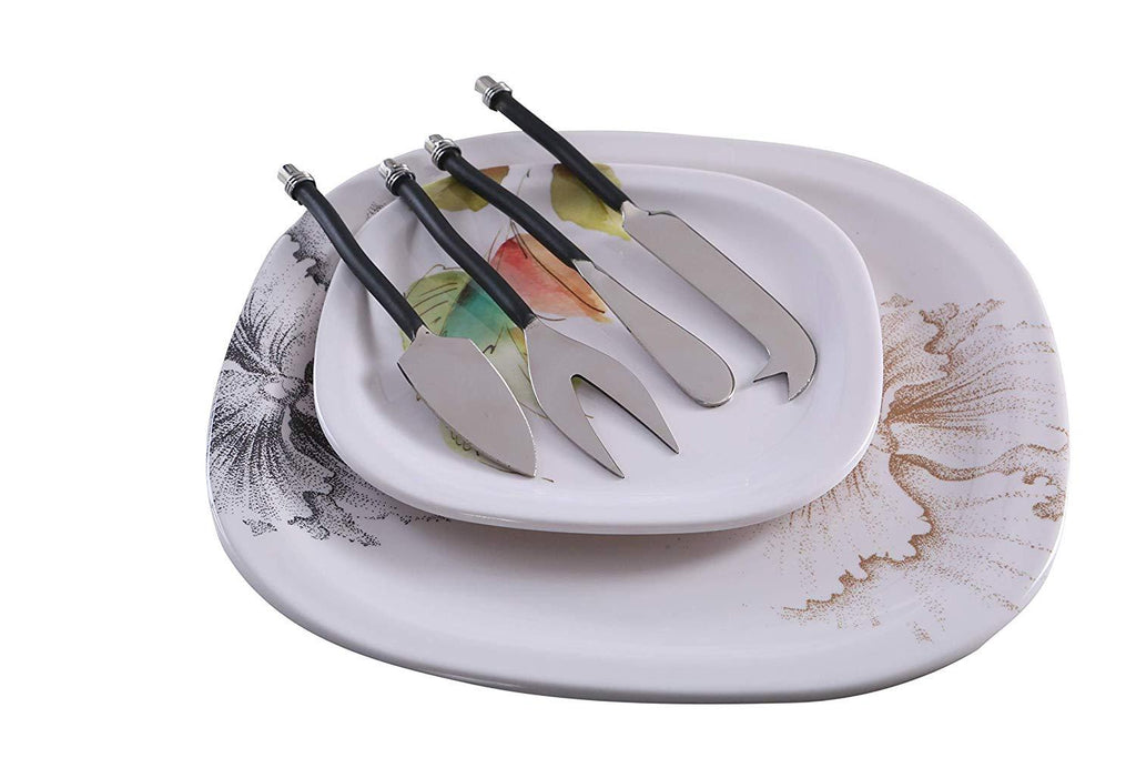 Handcrafted Stainless Steel Cheese Knife Set