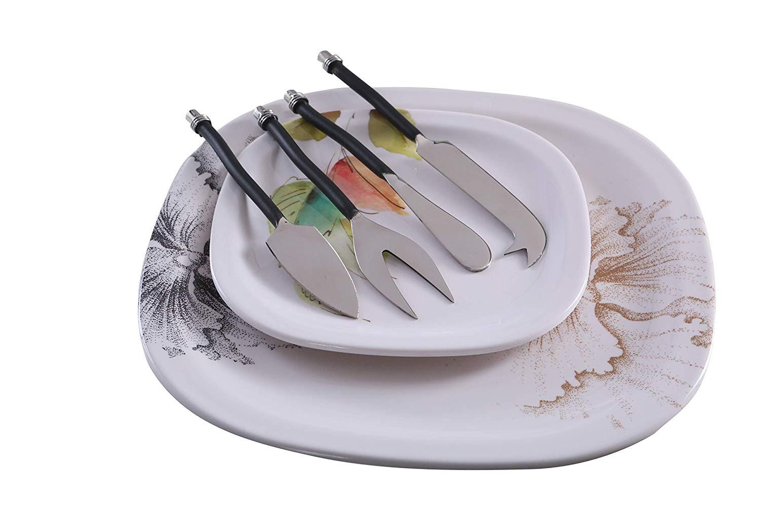 Handcrafted Stainless Steel Cheese Knife Set