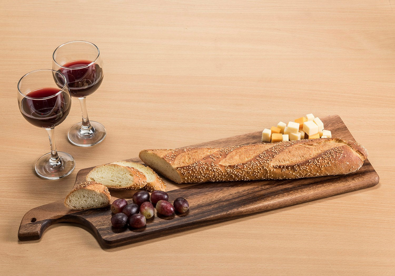 Acacia Wood Cutting and Charcuterie Board
