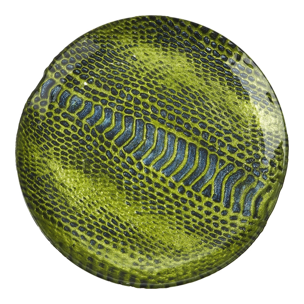 Snakeskin 6" Canapé Plates - set of 4