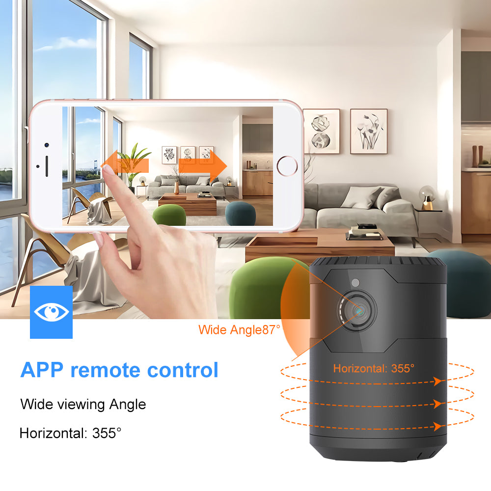 HD 2MP 1080P Mini Wifi Night Vision Camera