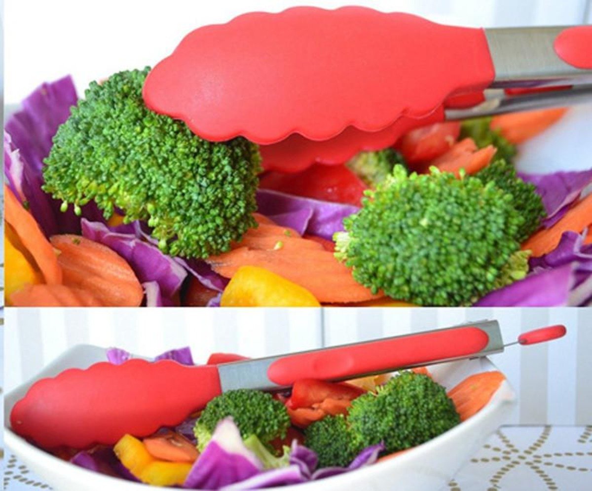 Non Stick Silicone Cooking Utensils Premium Heat Resistant 10 Piece Set